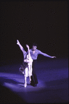 New York City Ballet production of "Meditation" with Suzanne Farrell and Jacques d'Amboise, choreography by George Balanchine (New York)