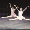 New York City Ballet production of "Rondo" with Stephanie Saland (L) and Kyra Nichols, choreography by Jerome Robbins (New York)