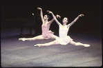 New York City Ballet production of "Rondo" with Stephanie Saland (L) and Kyra Nichols, choreography by Jerome Robbins (New York)