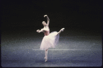 New York City Ballet production of "Scotch Symphony" with Patricia McBride, choreography by George Balanchine (New York)