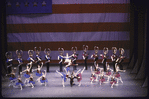 New York City Ballet production of "Stars and Stripes" , choreography by George Balanchine (New York)