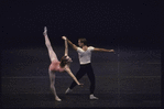 New York City Ballet production of "Symphony in Three Movements" with Wendy Whelan and Kipling Houston, choreography by George Balanchine (New York)