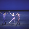 New York City Ballet production of "Suite from Histoire du Soldat" with Jock Soto, Heather Watts and Kipling Houston, choreography by Peter Martins (New York)