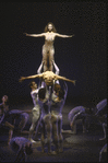 New York City Ballet production of "Sinfonia Mistica" with Judith Fugate and Robert La Fosse, choreography by Paul Mejia (New York)