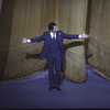 New York City Ballet production of "Sinfonia Mistica" choreographer Paul Mejia takes a bow, choreography by Paul Mejia (New York)
