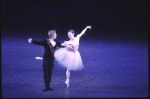 New York City Ballet production of "Scotch Symphony" with Patricia McBride and Robert La Fosse, choreography by George Balanchine (New York)
