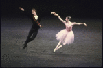 New York City Ballet production of "Scotch Symphony" with Patricia McBride and Robert La Fosse, choreography by George Balanchine (New York)