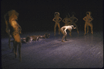 New York City Ballet production of "The Cage" with choreography by Jerome Robbins (New York)
