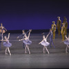 New York City Ballet production of "Fanfare", choreography by Jerome Robbins (New York)