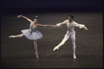 New York City Ballet production of "Theme and variations" with Lourdes Lopez and Peter Frame, choreography by George Balanchine (New York)