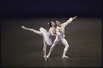New York City Ballet production of "Theme and variations" with Lourdes Lopez and Peter Frame, choreography by George Balanchine (New York)