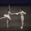 New York City Ballet production of "Theme and variations" with Lourdes Lopez and Peter Frame, choreography by George Balanchine (New York)