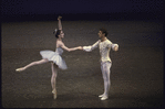 New York City Ballet production of "Theme and variations" with Lourdes Lopez and Peter Frame, choreography by George Balanchine (New York)