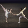 New York City Ballet production of "Theme and variations" with Lourdes Lopez and Peter Frame, choreography by George Balanchine (New York)