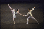 New York City Ballet production of "Theme and variations" with Lourdes Lopez and Peter Frame, choreography by George Balanchine (New York)