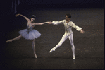 New York City Ballet production of "Theme and variations" with Lourdes Lopez and Peter Frame, choreography by George Balanchine (New York)