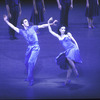 New York City Ballet production of "Rhapsody in Blue" with Lourdes Lopez and Peter Frame, choreography by Lar Lubovitch (New York)