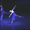 New York City Ballet production of "Rhapsody in Blue" with Lourdes Lopez and Peter Frame, choreography by Lar Lubovitch (New York)