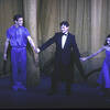 New York City Ballet production of "Rhapsody in Blue", with choreographer Lar Lubovitch taking a bow with Lourdes Lopez and Peter Frame, choreography by Lar Lubovitch (New York)