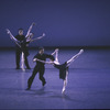 New York City Ballet production of "Space", with Lourdes Lopez and Peter Frame (front), and Heather Watts and Jock Soto (upstage), choreography by Laura Dean (New York)
