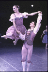 New York City Ballet production of "Donizetti Variations" with Kyra Nichols and Ib Andersen, choreography by George Balanchine (New York)