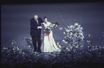 New York City Ballet production of "Vienna Waltzes" with Suzanne Farrell taking a bow with Lincoln Kirstein (at her final performance), choreography by George Balanchine (New York)