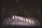 New York City Ballet production of "Circus Polka" with students from the School of American Ballet, choreography by Jerome Robbins (New York)