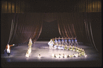 New York City Ballet production of "Circus Polka" with students from the School of American Ballet, choreography by Jerome Robbins (New York)