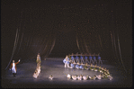 New York City Ballet production of "Circus Polka" with students from the School of American Ballet, choreography by Jerome Robbins (New York)