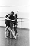 New York City Ballet rehearsal for "Jeux" with Melissa Hayden, John Taras and Allegra Kent, choreography by John Taras (New York)