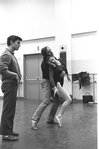 New York City Ballet rehearsal for "Jeux" with Edward Villella, John Taras and Melissa Hayden, choreography by John Taras (New York)