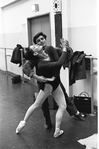 New York City Ballet rehearsal for "Jeux" with Edward Villella and Melissa Hayden, choreography by John Taras (New York)