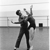 New York City Ballet rehearsal for "Jeux" with Edward Villella and Melissa Hayden, choreography by John Taras (New York)