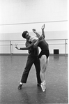 New York City Ballet rehearsal for "Jeux" with Edward Villella and Melissa Hayden, choreography by John Taras (New York)