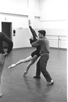 New York City Ballet rehearsal for "Jeux" with Edward Villella and Melissa Hayden, choreography by John Taras (New York)
