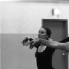 New York City Ballet rehearsal of "Glinkaiana" with George Balanchine and Patricia McBride, choreography by George Balanchine (New York)