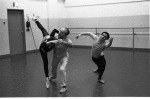 New York City Ballet rehearsal of "Glinkaiana" with George Balanchine, Patricia McBride and Edward Villella, choreography by George Balanchine (New York)