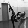 New York City Ballet rehearsal of "Glinkaiana" with George Balanchine, Patricia McBride and Edward Villella, choreography by George Balanchine (New York)