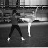 New York City Ballet rehearsal of "The Cage" with Melissa Hayden and Nicholas Magallanes, choreography by Jerome Robbins (Saratoga)