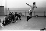 New York City Ballet rehearsal of "Prologue" with Deni Lamont, choreography by Jacques d'Amboise (New York)