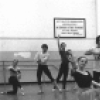 New York City Ballet rehearsal of "Dances at a Gathering" with Sara Leland, Anthony Blum, John Prinz, Patricia McBride and Edward Villella, choreography by Jerome Robbins (New York)