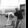 New York City Ballet rehearsal of "Dances at a Gathering" with Patricia McBride and Jerome Robbins, choreography by Jerome Robbins (New York)