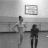 New York City Ballet rehearsal of "Dances at a Gathering" with Patricia McBride, Edward Villella, Jerome Robbins and Gelsey Kirkland, choreography by Jerome Robbins (New York)
