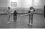 New York City Ballet rehearsal of "Dances at a Gathering" with Patricia McBride, Edward Villella, Jerome Robbins and Gelsey Kirkland, choreography by Jerome Robbins (New York)