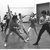 New York City Ballet rehearsal of "Four Last Songs" with Lorca Massine and dancers, choreography by Lorca Massine (New York)