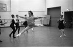 New York City Ballet rehearsal of "PAMTGG" with Victor Castelli, choreography by George Balanchine (New York)