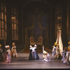 New York City Ballet "Sleeping Beauty"; Court scene in Act I as Nurses show baby to guests, choreography by Peter Martins (New York)