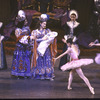 New York City Ballet "Sleeping Beauty"; Court scene in Act I as the King and Queen show baby to guests, choreography by Peter Martins (New York)