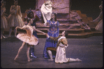 New York City Ballet "Sleeping Beauty"; Scene in Act I as the Prince asks to marry Sleeping Beauty (Kyra Nichols), choreography by Peter Martins (New York)