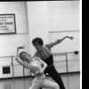 New York City Ballet rehearsal for "The Goldberg Variations" with Helgi Thomason and Patricia McBride, choreography by Jerome Robbins (New York)